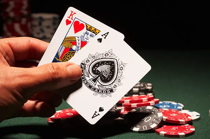 Blackjack på True fortune casino